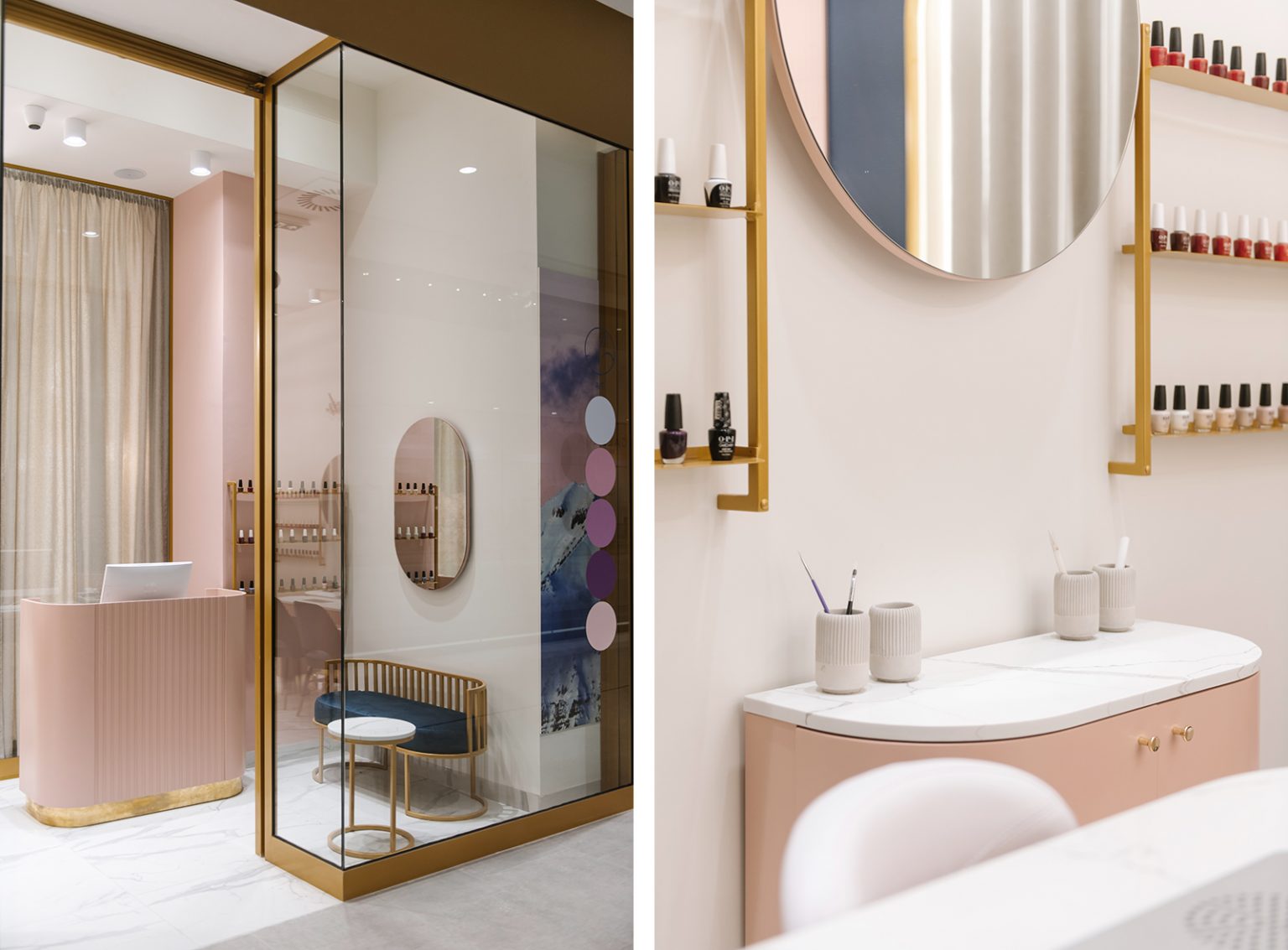 Lavish Nail Lounge line4design